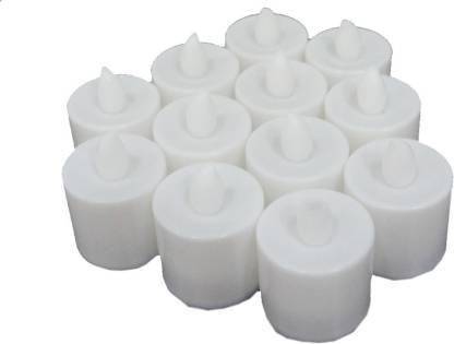 Festival LED tealight candles, white, 24 pcs for decoration Festival LED tealight candles, white, 24 pcs for decoration